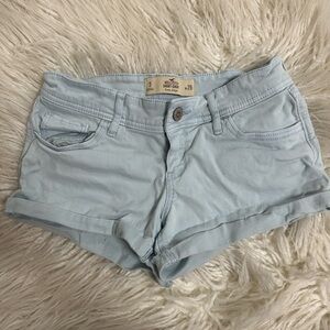 Light Blue Denim Shorts